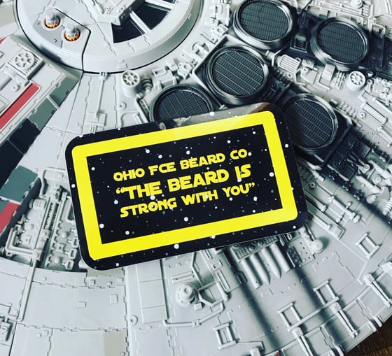 Image of OFBC “THE BEARD IS STRONG WITH YOU” Decal