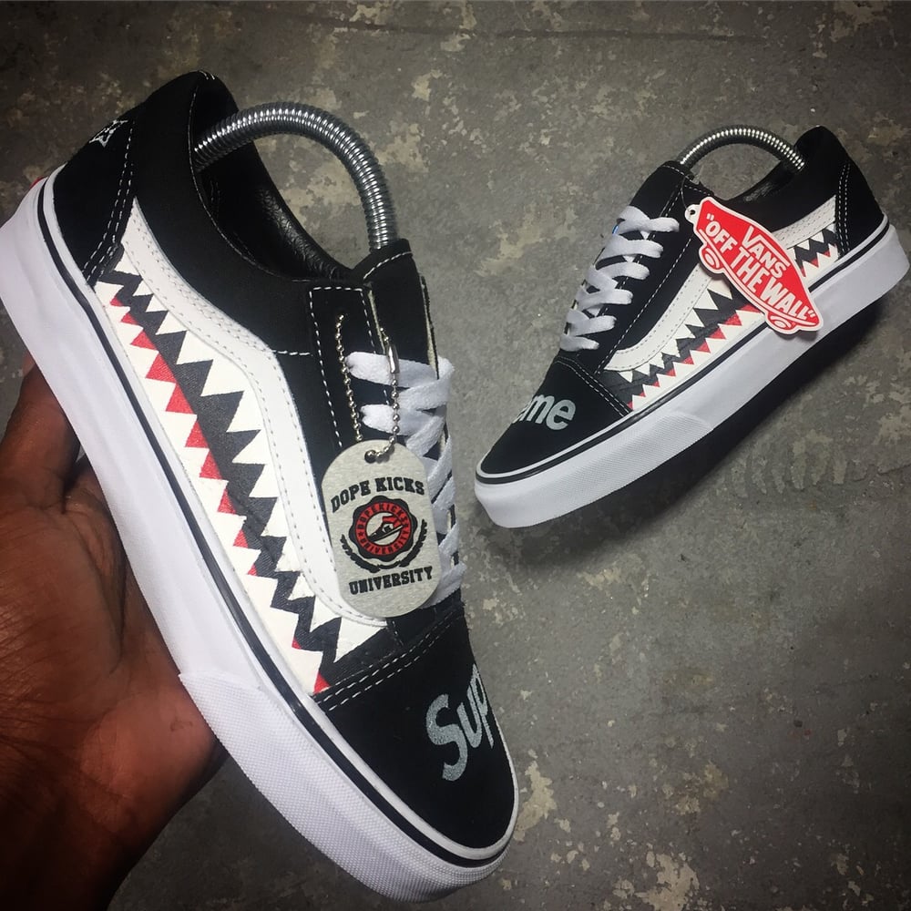 Custom Vans Lv X Supreme | Confederated Tribes of the Umatilla Indian Reservation