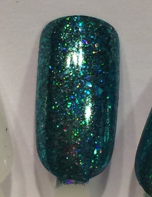 Image of Gold or Blue Holographic Flakes - 1/2 gr. jar