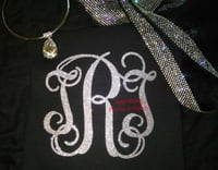 Image 1 of "Sparkling" Monogram Shirt