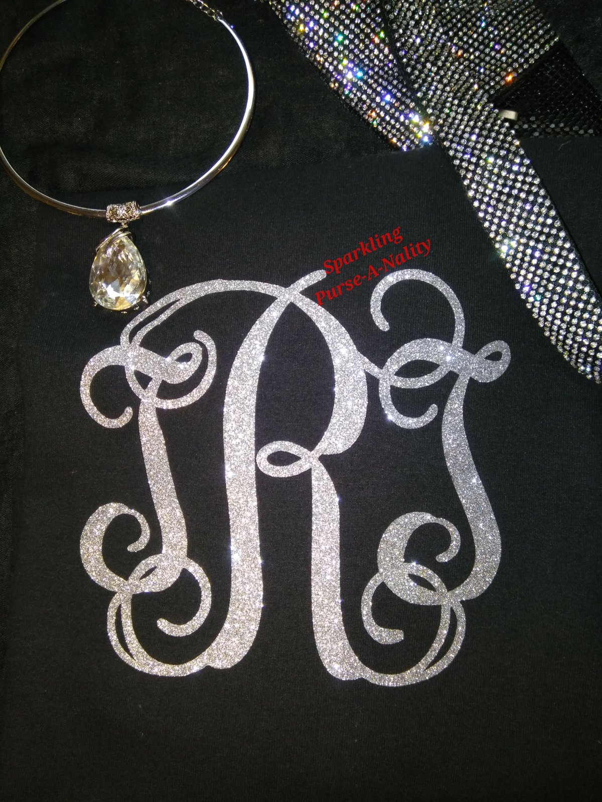 Image of "Sparkling" Monogram Shirt