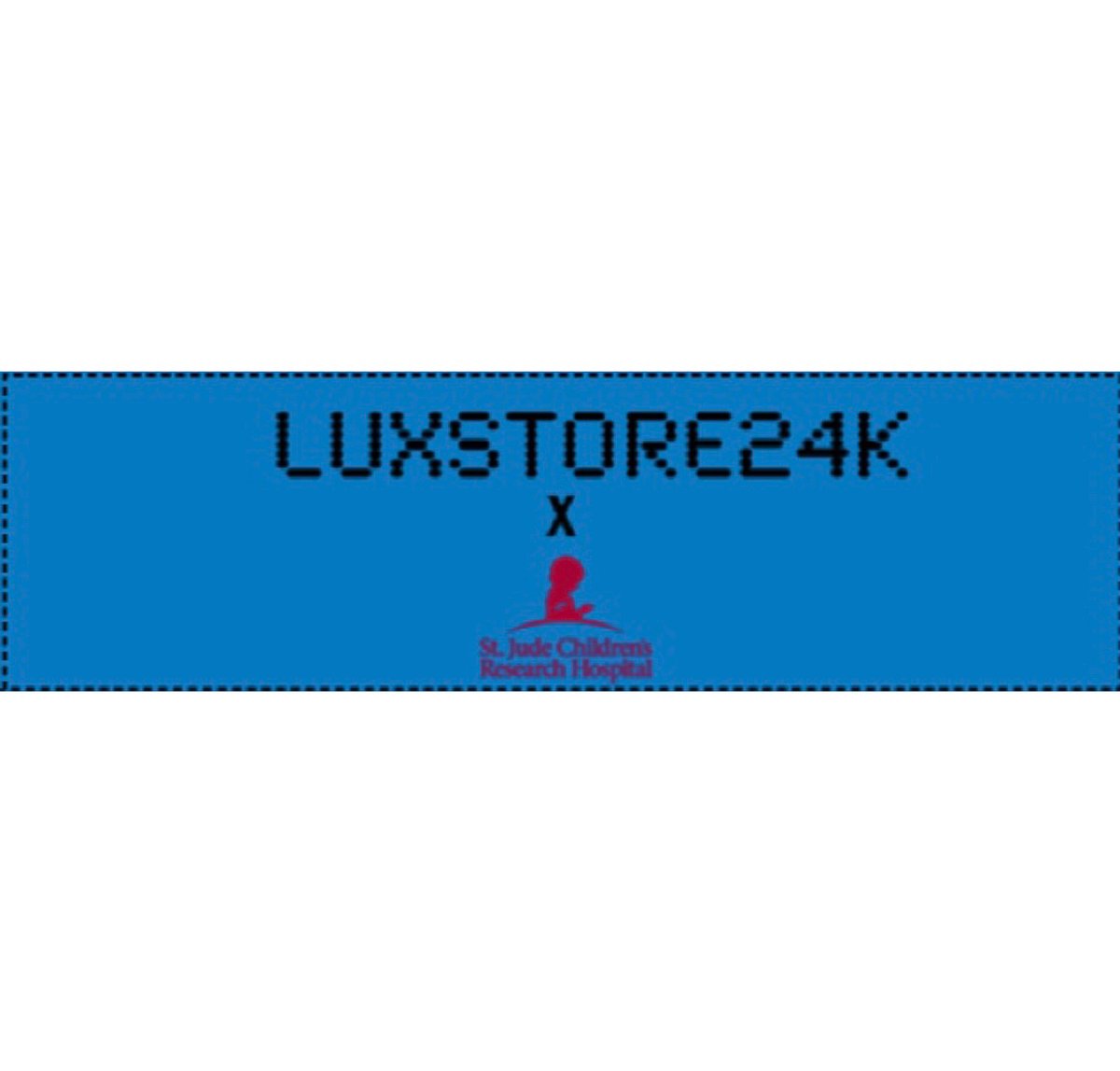 Image of Luxstore24k x St. Jude sticker pack