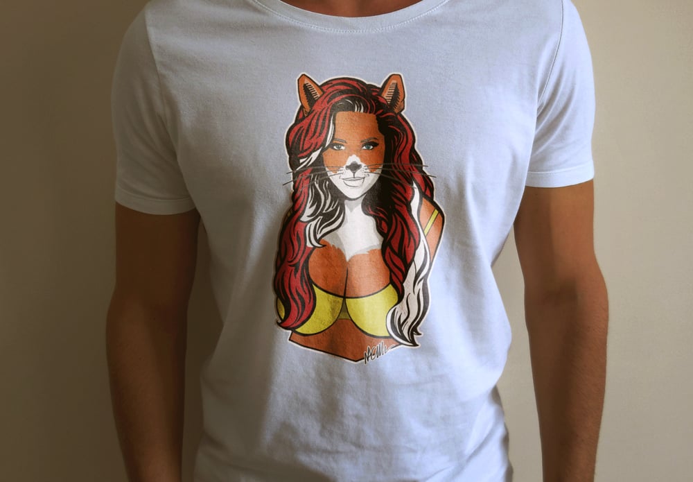 Image of Big Print Vixen Tee