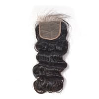 Image 2 of Raw Indian Wavy Closure 5*5