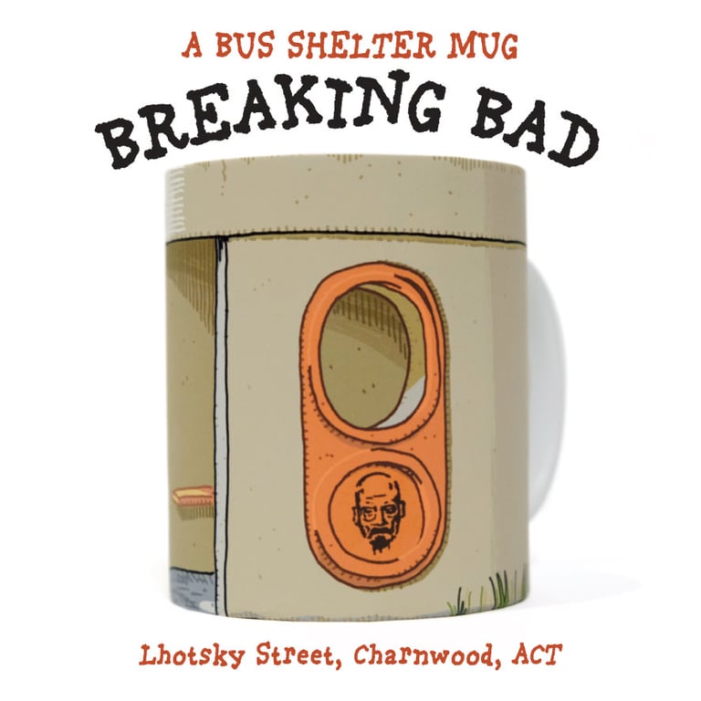 BREAKING BAD BUS STOP MUG