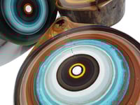 Image 2 of Large set of 15 Tree Ring paintings