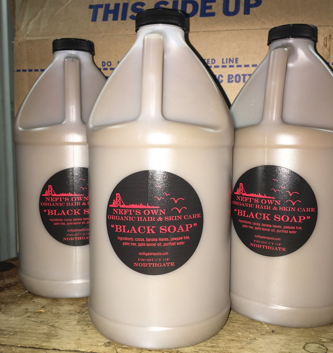 Liquid African Black Soap / TheNorthgateStore