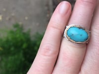 Image 5 of Walk in Beauty turquoise ring