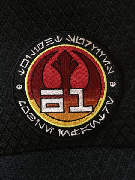 Image of 61st Rebel Infantry - Twilight Company Patch: Available in 4 and 11 inch