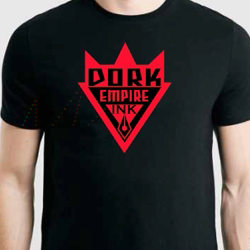 Image of DORK EMPIRE - SEAL OF AWESOMENESS Tee (BLACK)