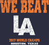 Distressed WE BEAT LA Championship Edition