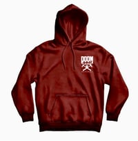Image 2 of Hoodie (Burgundy) - OG Logo