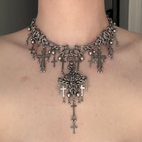 Image 3 of Crosses Galore Necklace