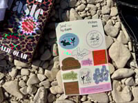 Image 1 of sticker sheet june clairo