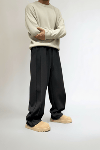 Image 1 of Korean Black Pant 