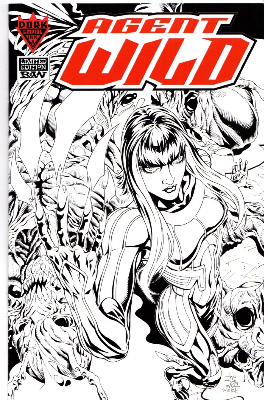 Image of AGENT WILD #0 / Limited Edition B&W