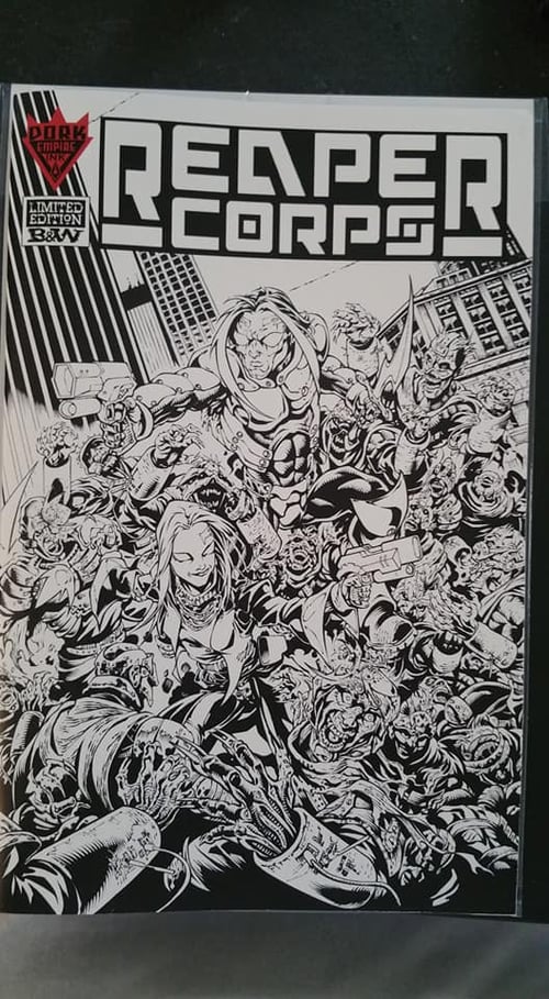 Image of REAPER CORPS #0 Limited Edition B&W
