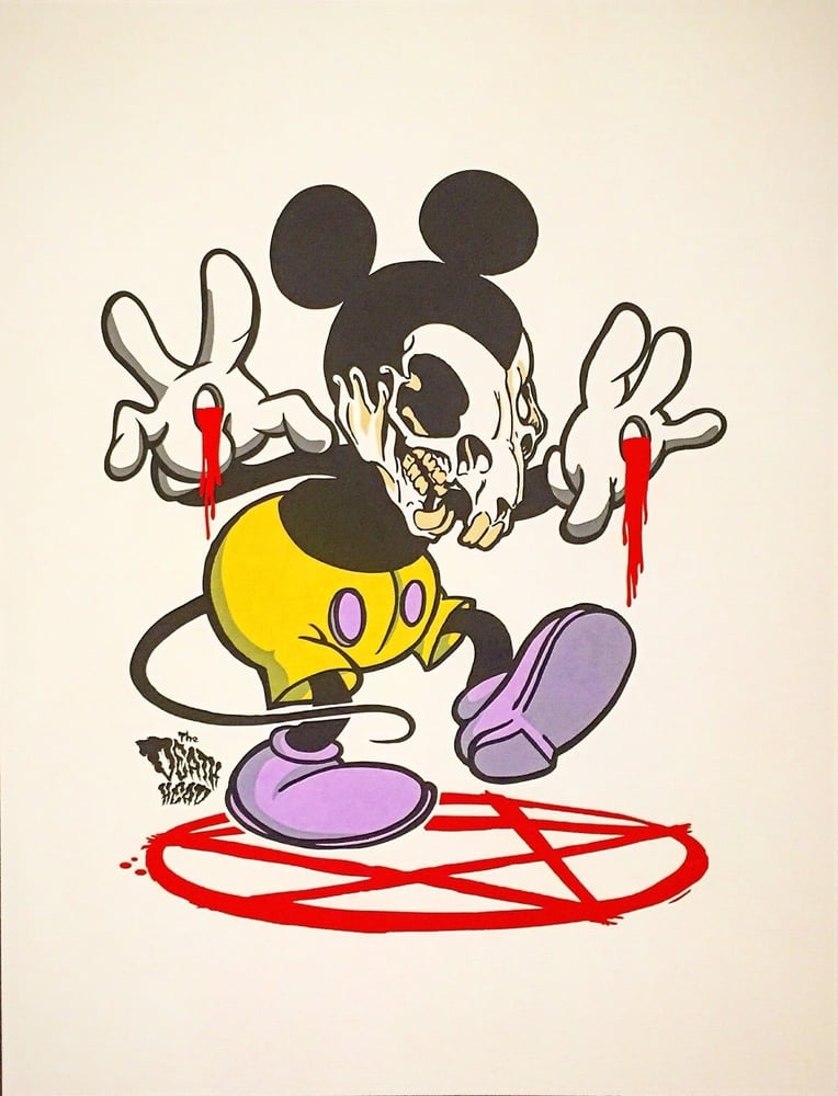 Image of Death Mickey Prints