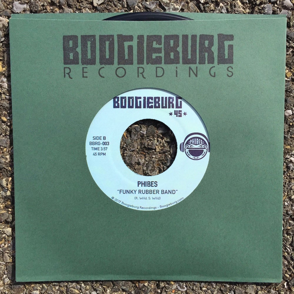 Phibes - Virginia Swing b/w Funky Rubber Band (7")
