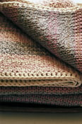 Image of Delightful Baby Blanket - a modern wrap for the little ones - Pink & Grey Multi