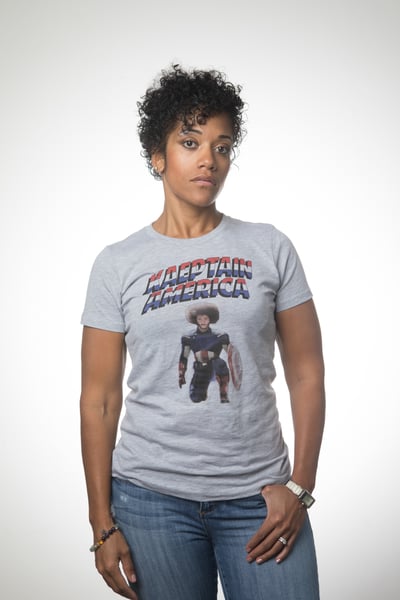 Image of Kaeptain America - Women (Heather Gray)