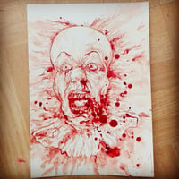 Old Pennywise (blood painting)