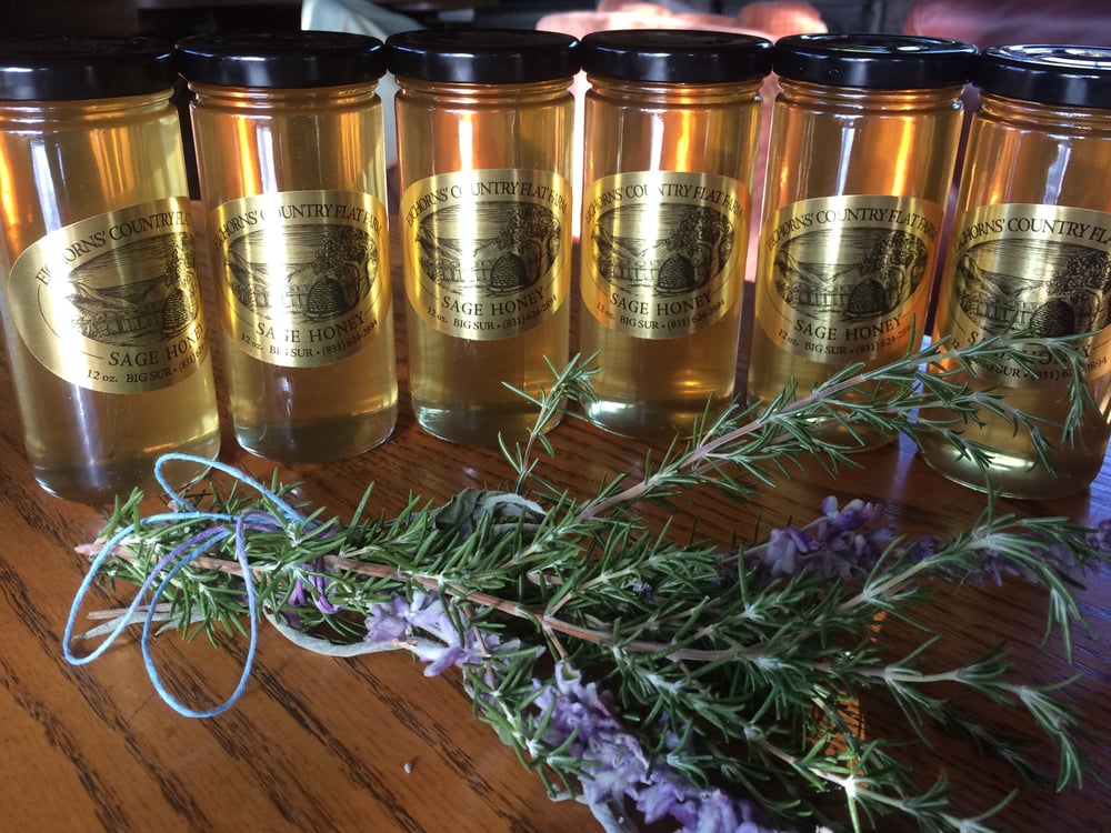 Image of Big Sur Sage Honey - Case of 12 - 12oz jars  2021 Harvest Now Available!