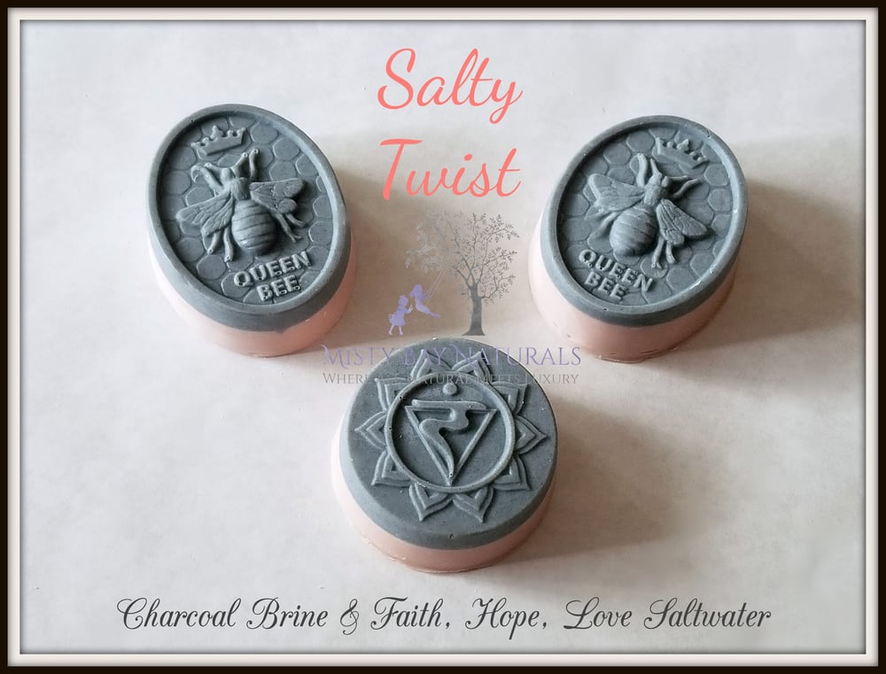 Image of Salty twist - Charcoal Brine/Faith, Hope, Love Saltwater