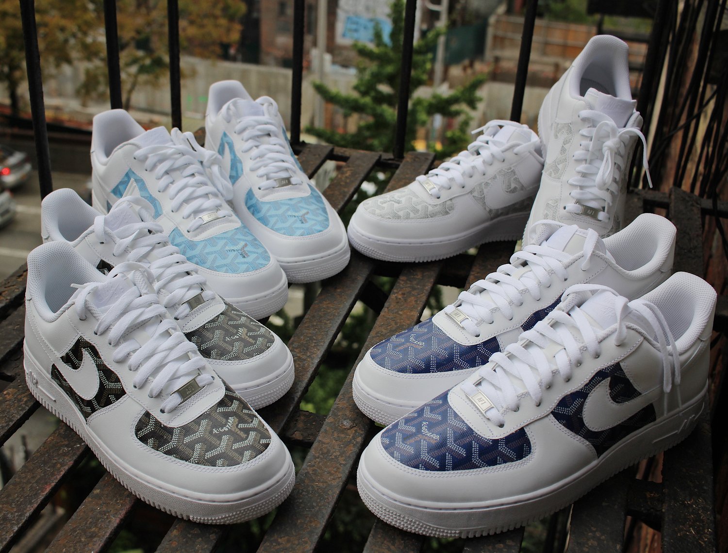 white goyard forces | gpjstudios