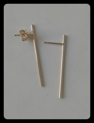Image of Thin Stick Earring Studs
