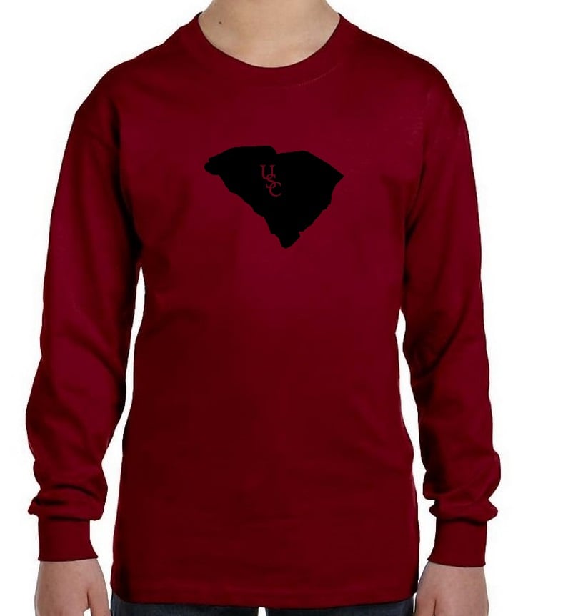 Image of SC Geo Shirt in Garnet