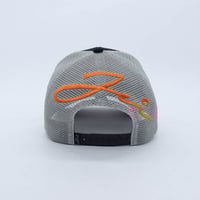 Image 2 of 2023 JEI Blk/Grey 7-Panel Baseball Cap Preorder
