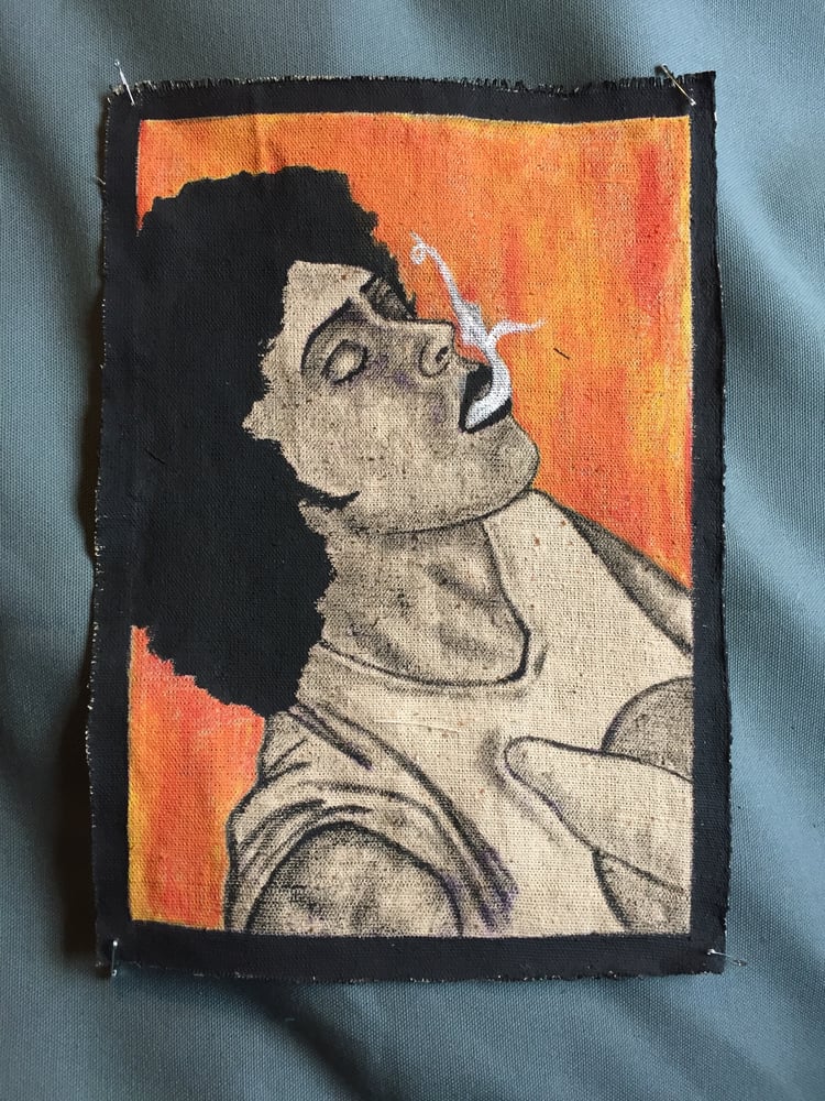 Image of Tim Curry Exhale Back Patch
