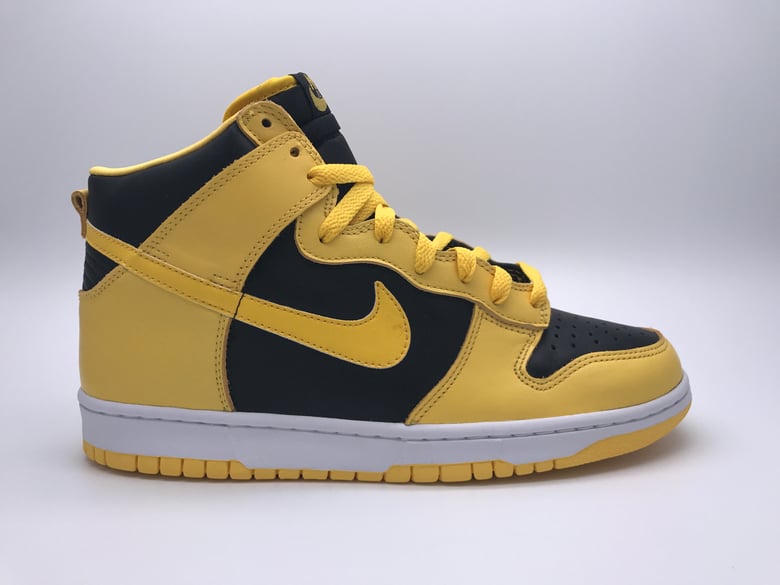 Image of NIKE DUNK HIGH LE "IOWA"