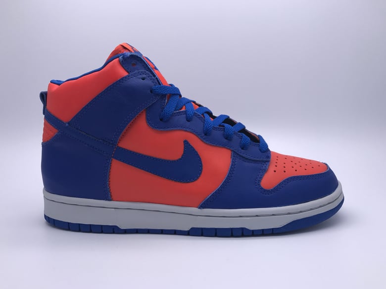 Image of NIKE DUNK HIGH LE "KNICKS"