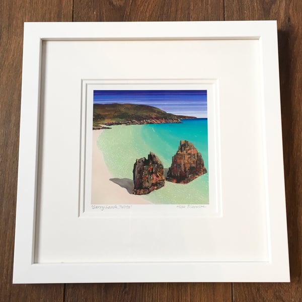 Image of Garry beach, Tolsta small giclée print