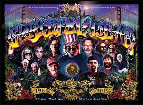 22" x 16" GD 50th 3D lenticular/hologram poster!!