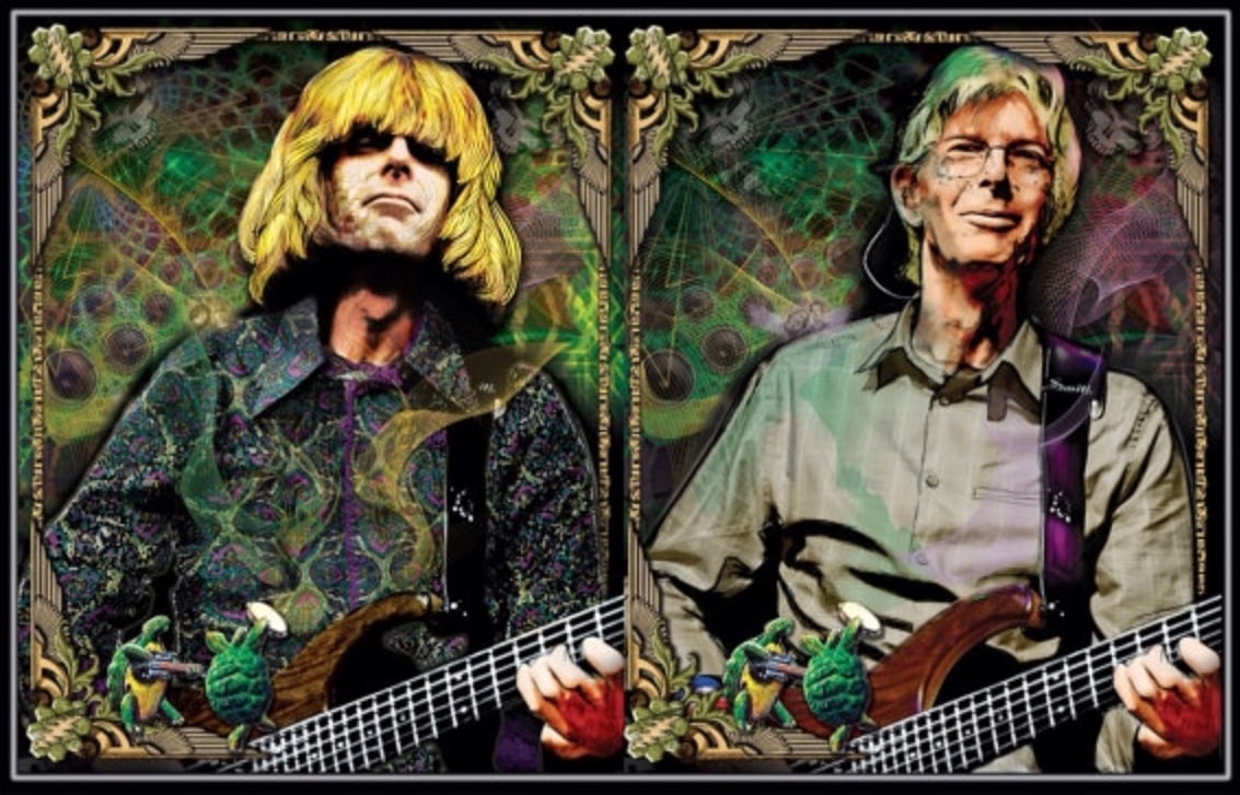 12"x15" Phil Lesh lenticular/hologram poster!!