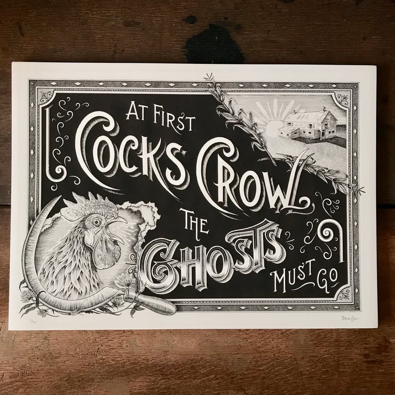 Image of Cocks Crow 11.25 x 15