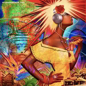 Image of Sun of Spanish Harlem large print.