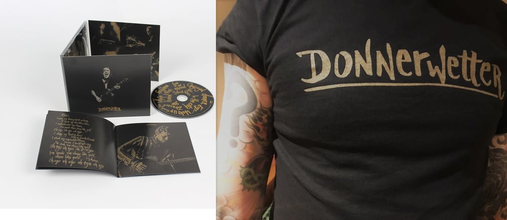 Image of CD & T Shirt Donnerwetter Deluxe Package