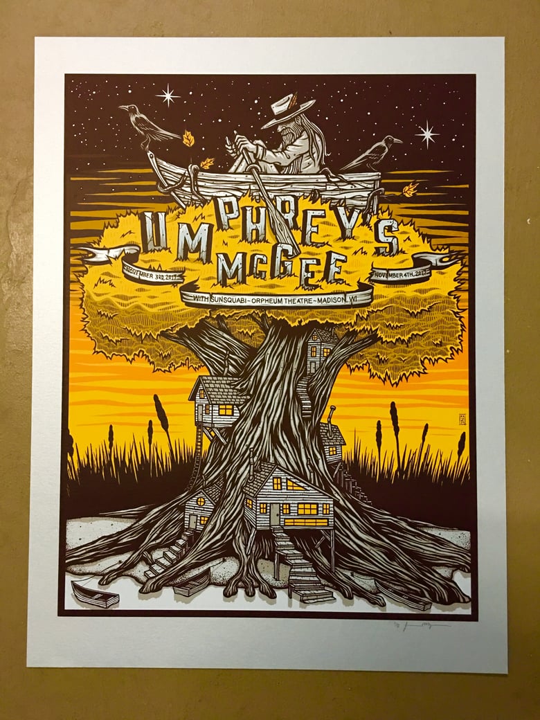 Image of Umphrey's McGee - November 3rd & 4th 2017 - Madison, WI - Blue Pearlescent Variant