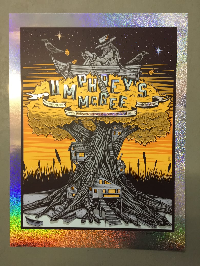 Image of Umphrey's McGee - November 3rd & 4th 2017 - Madison, WI - Sparkle Foil Variant