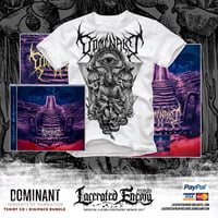 Image 1 of DOMINANT - Servants of Damnation Tshirt - CD / Digipack BUNDLE