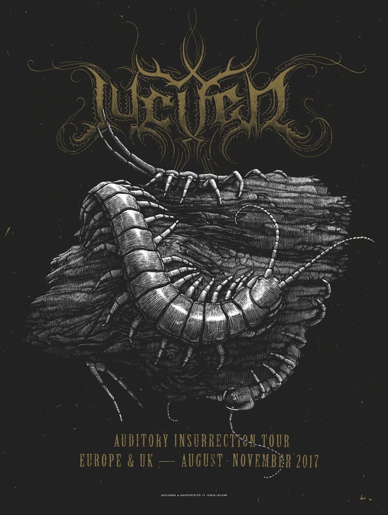 Image of »JUCIFER« Tour Poster