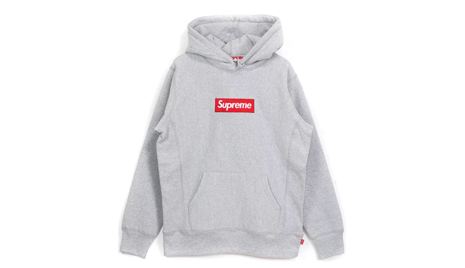 Supreme Box Logo Hoodie Heather Grey | Hyped Releases
