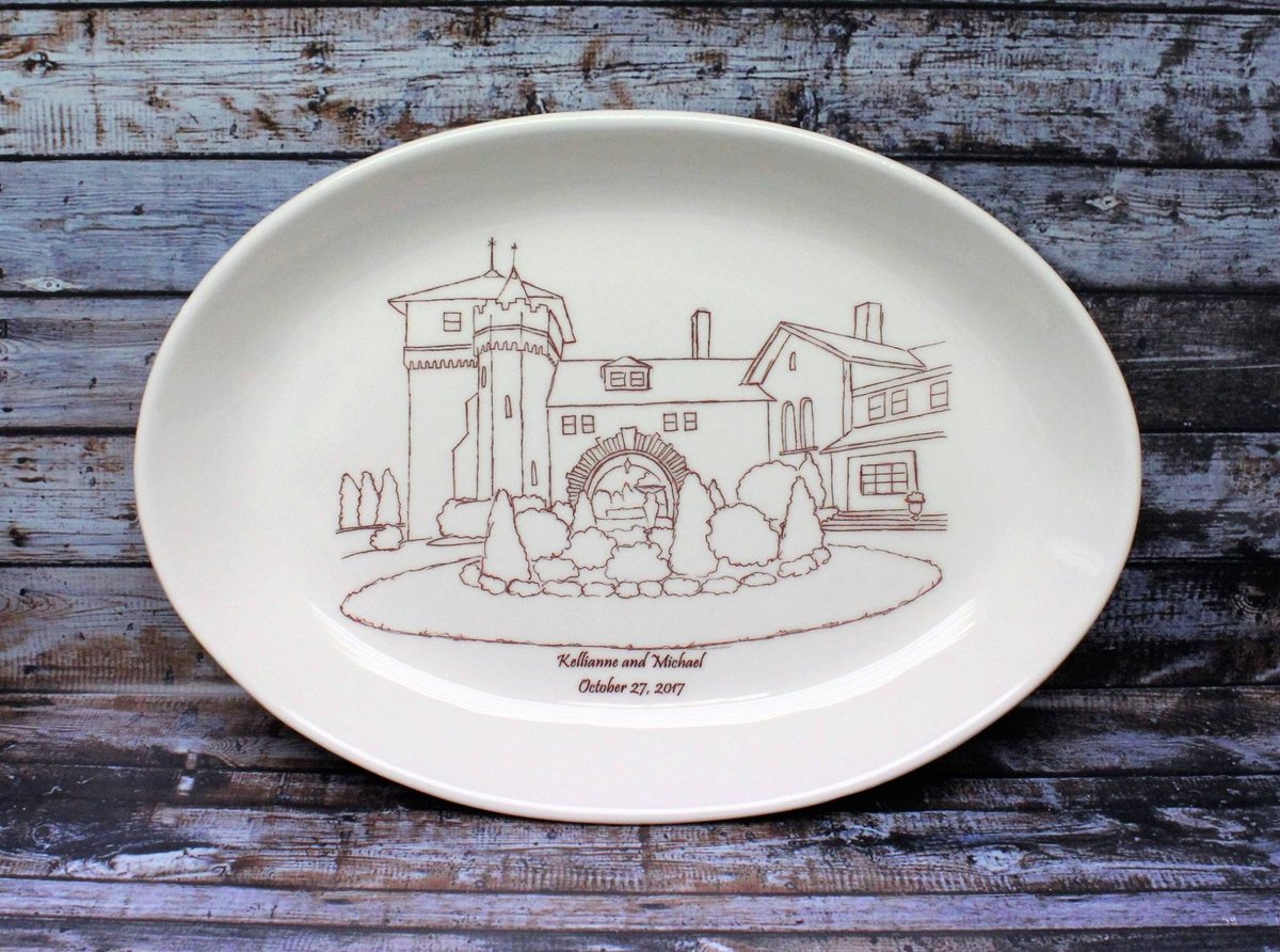 Custom House Platter / ArtSmith