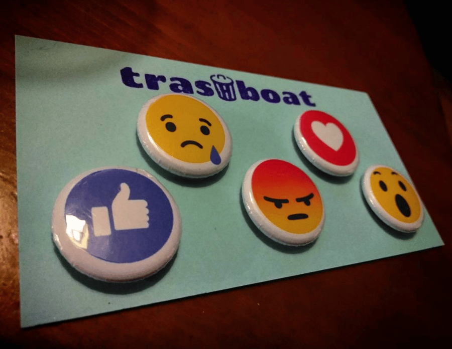 Image of Facebook React Magnets