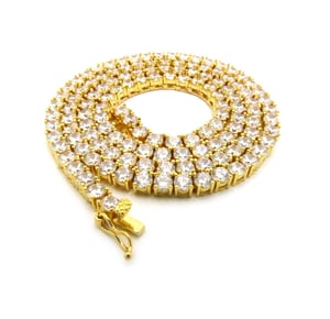 Image of Thin Bling Tennis Chain