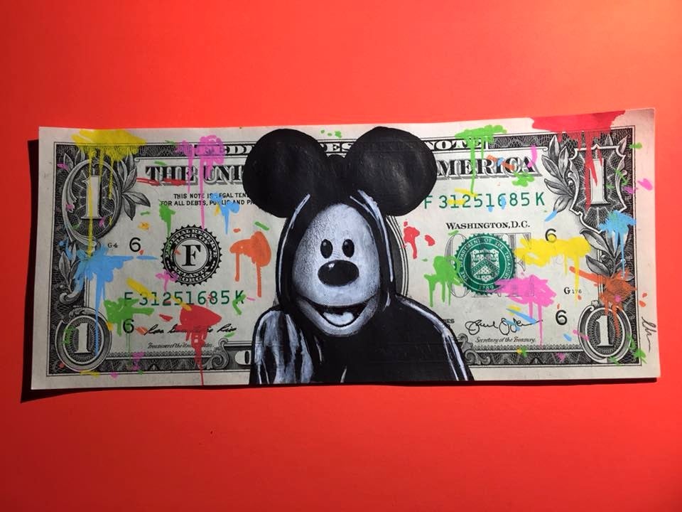 Image of Funny Money Money Art